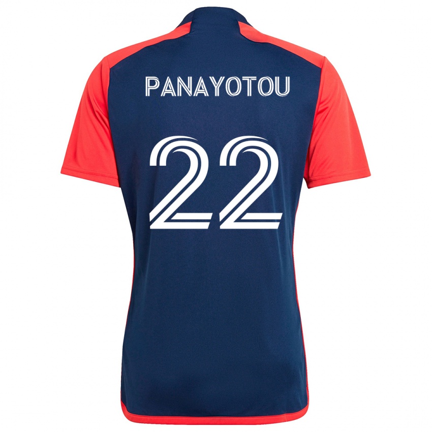 Bambino Maglia Jack Panayotou #22 Blu Rosso Kit Gara Home 2024/25 Maglietta