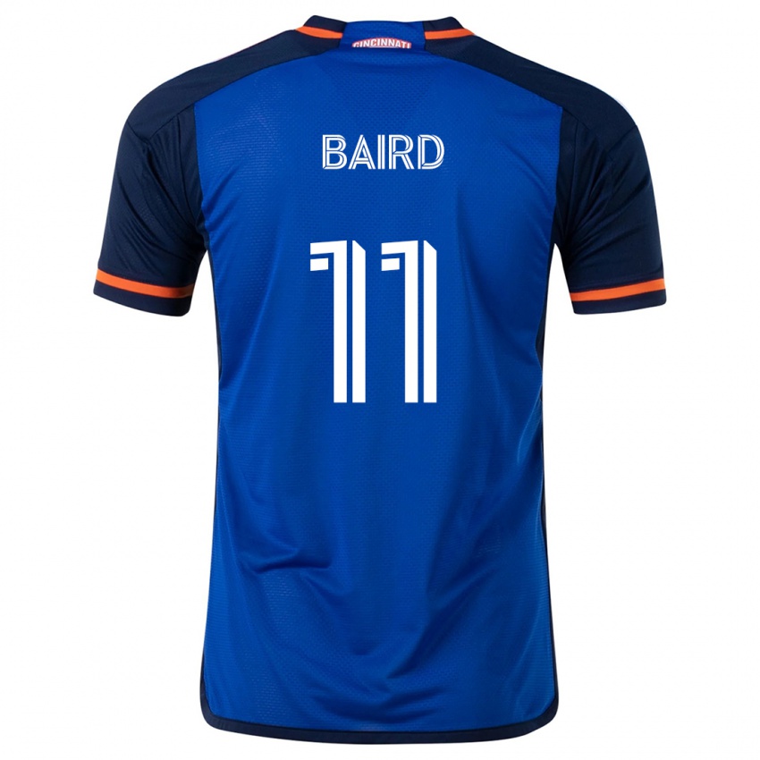 Bambino Maglia Corey Baird #11 Blu Bianco Kit Gara Home 2024/25 Maglietta