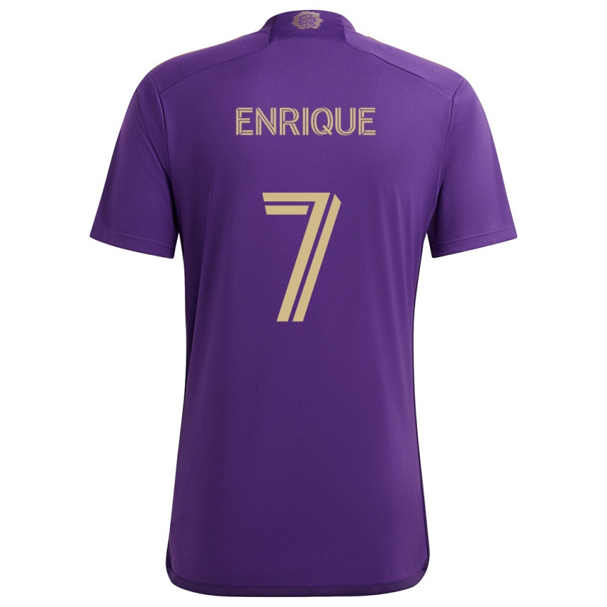 Bambino Maglia Ramiro Enrique #7 Viola Giallo Kit Gara Home 2024/25 Maglietta