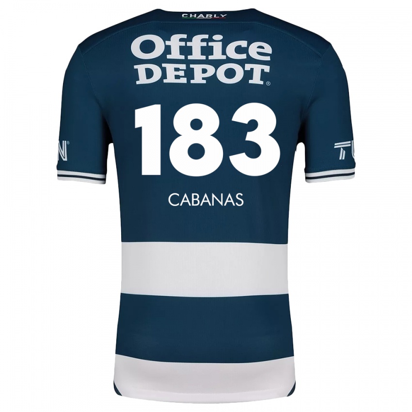 Bambino Maglia Mauricio Cabañas #183 Blu Bianco Kit Gara Home 2024/25 Maglietta