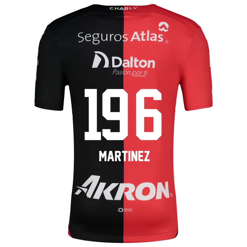 Bambino Maglia Rafael Martínez #196 Rosso Nero Kit Gara Home 2024/25 Maglietta