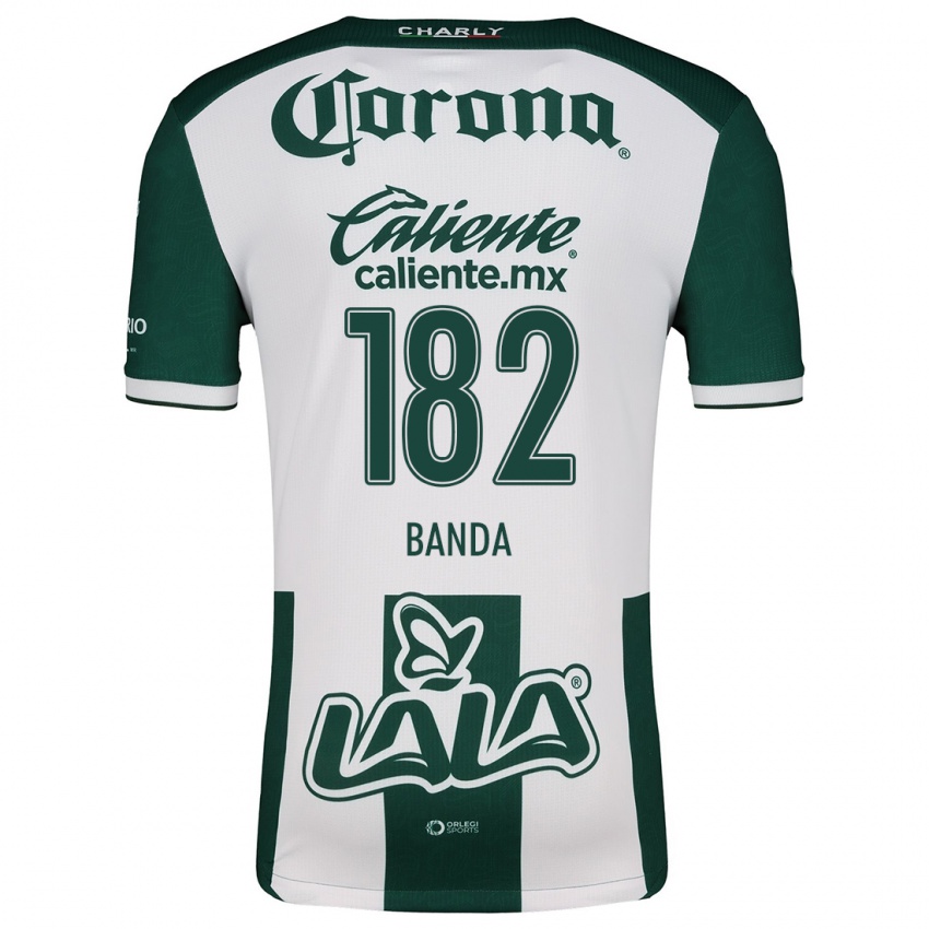 Bambino Maglia Iker Banda #182 Verde Bianco Kit Gara Home 2024/25 Maglietta