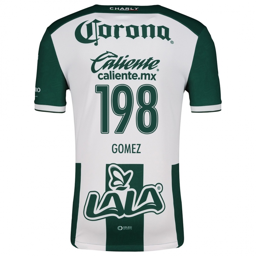 Bambino Maglia Isaác Gómez #198 Verde Bianco Kit Gara Home 2024/25 Maglietta