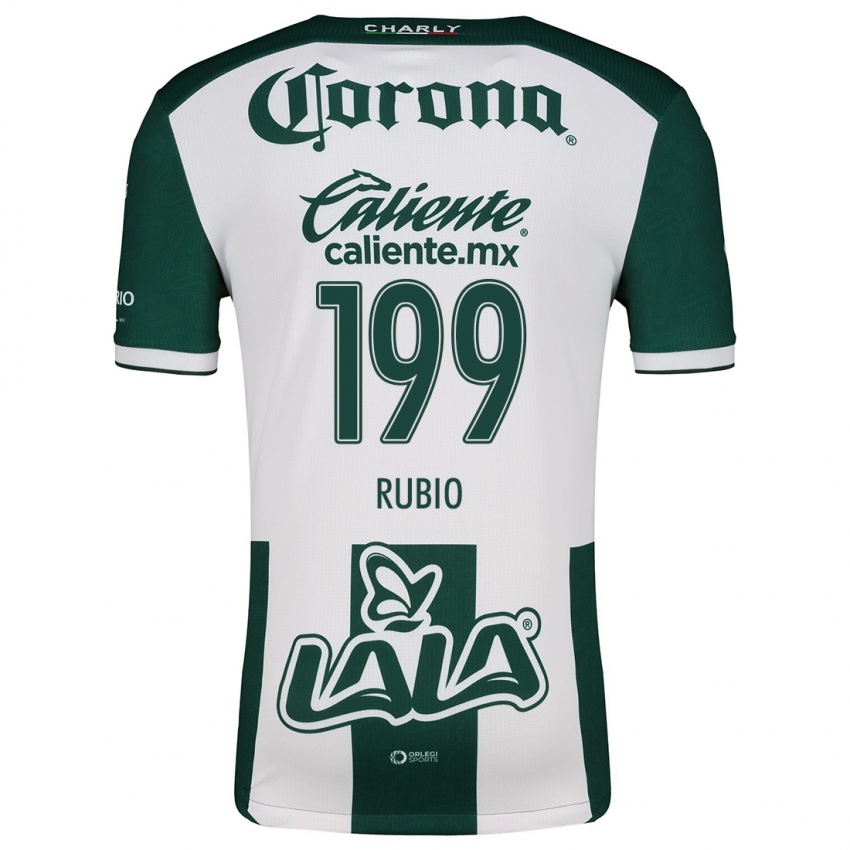 Bambino Maglia Ronaldo Rubio #199 Verde Bianco Kit Gara Home 2024/25 Maglietta