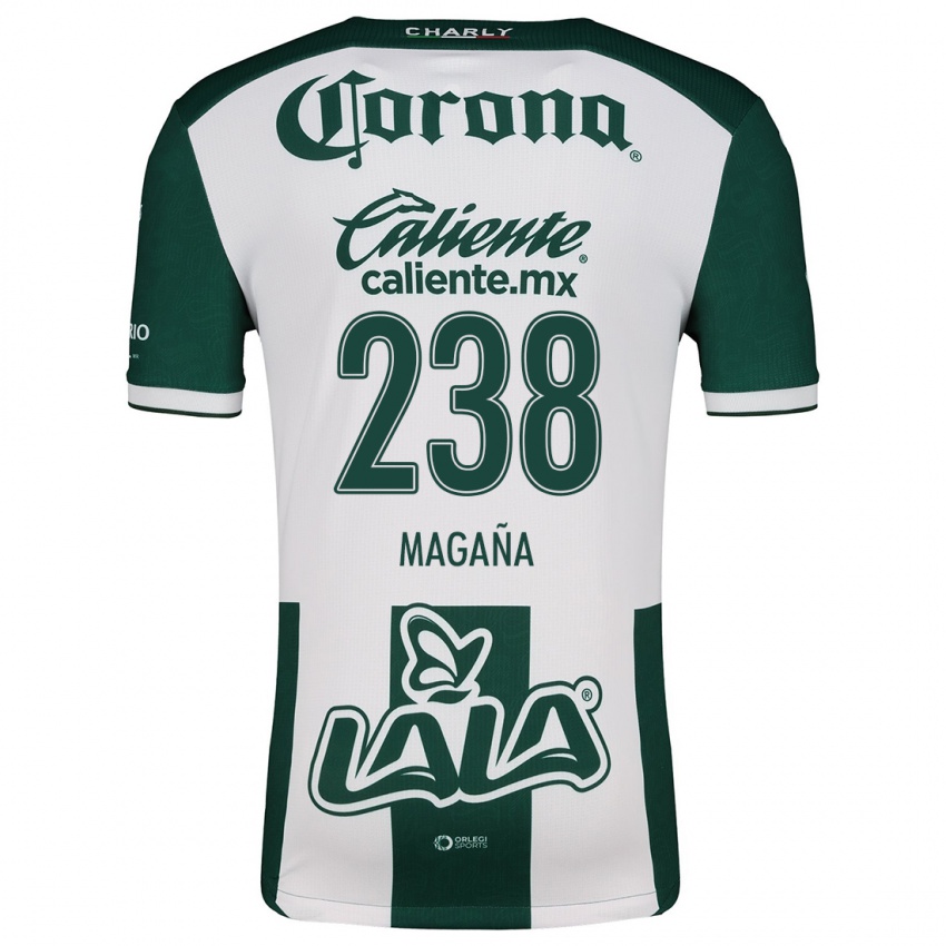 Bambino Maglia Emilio Magaña #238 Verde Bianco Kit Gara Home 2024/25 Maglietta