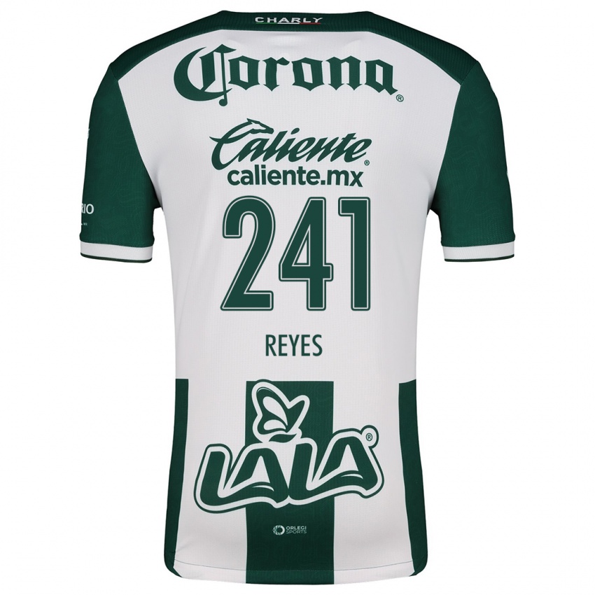 Bambino Maglia Julio Reyes #241 Verde Bianco Kit Gara Home 2024/25 Maglietta