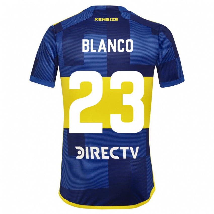 Bambino Maglia Lautaro Blanco #23 Blu Giallo Kit Gara Home 2024/25 Maglietta