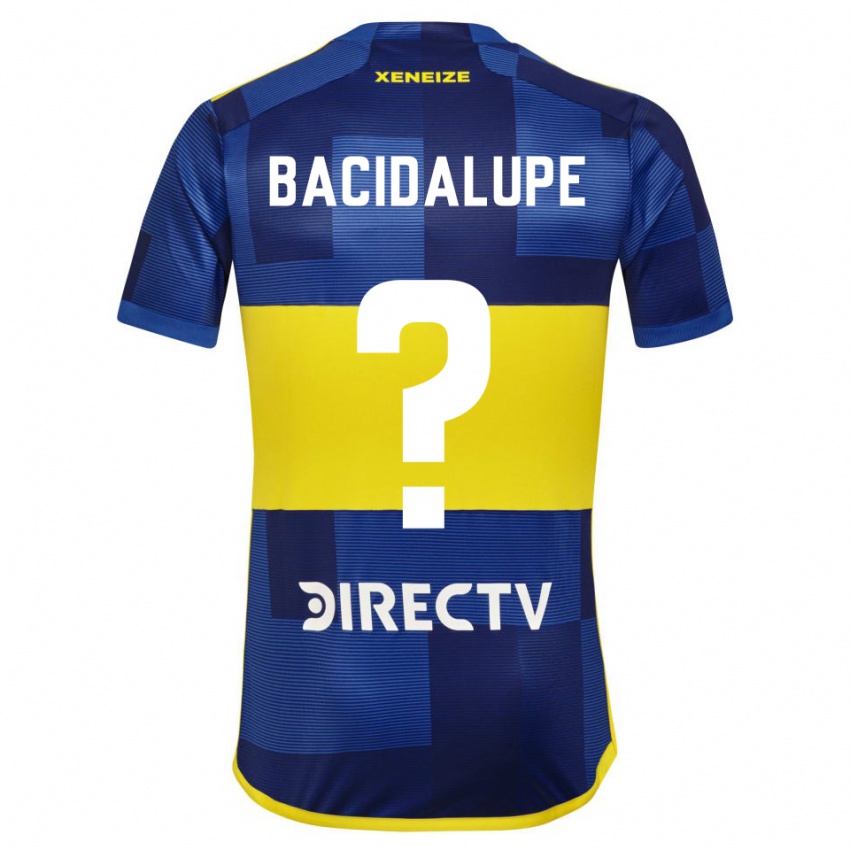 Bambino Maglia Rodrigo Bacidalupe #0 Blu Giallo Kit Gara Home 2024/25 Maglietta