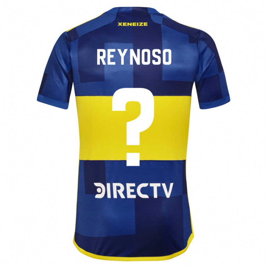 Bambino Maglia Agustin Reynoso #0 Blu Giallo Kit Gara Home 2024/25 Maglietta