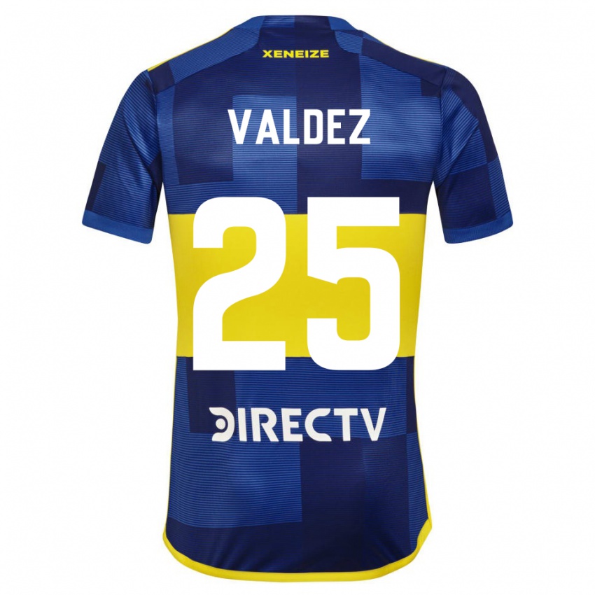 Bambino Maglia Bruno Valdez #25 Blu Giallo Kit Gara Home 2024/25 Maglietta