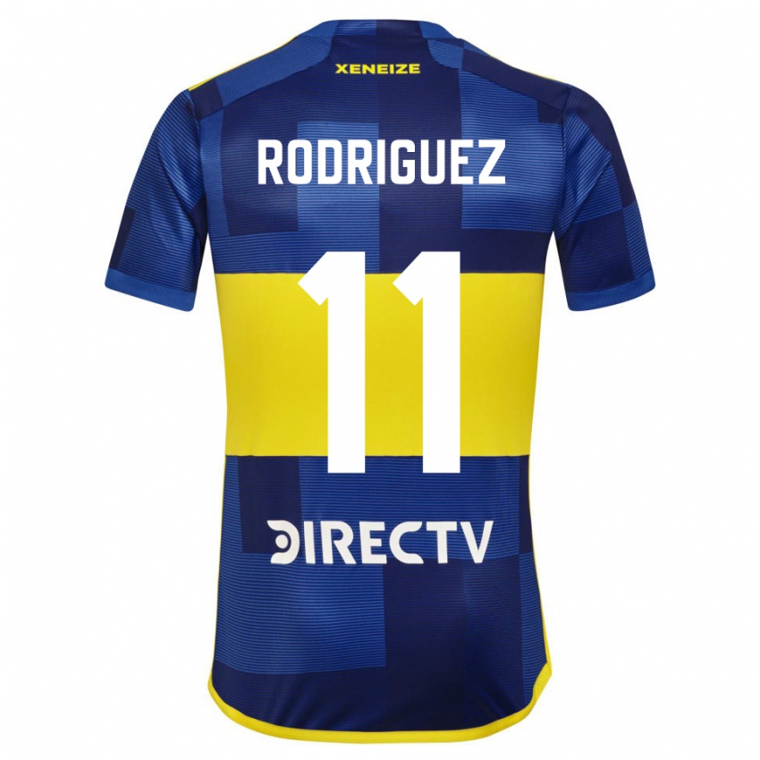 Bambino Maglia Yamila Rodriguez #11 Blu Giallo Kit Gara Home 2024/25 Maglietta