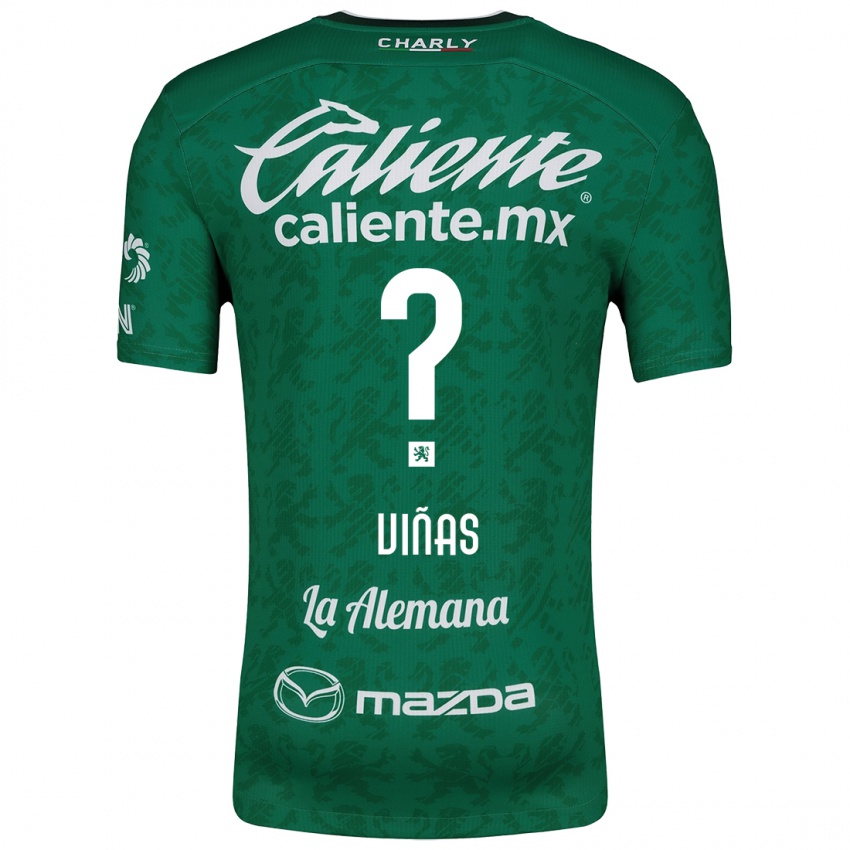 Bambino Maglia Federico Vinas #0 Verde Bianco Kit Gara Home 2024/25 Maglietta