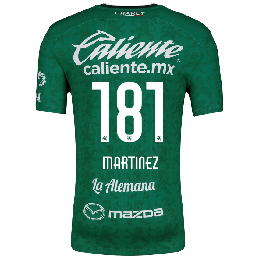 Bambino Maglia Irving Martínez #181 Verde Bianco Kit Gara Home 2024/25 Maglietta