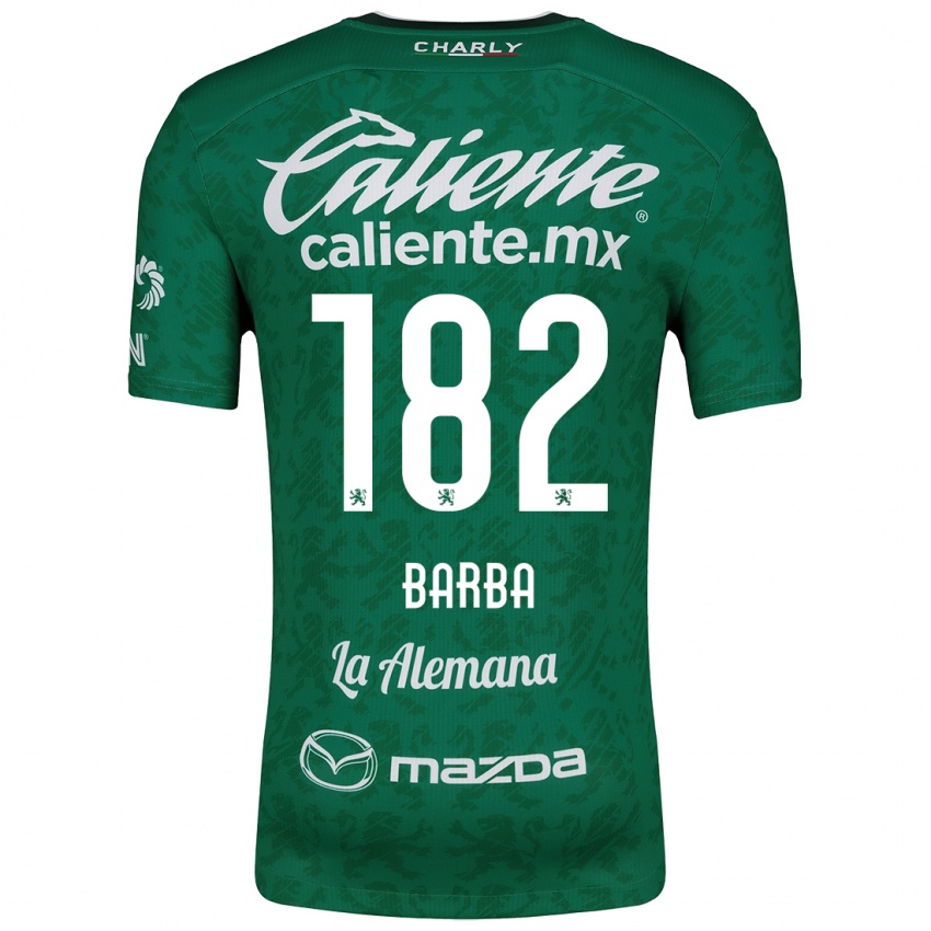 Bambino Maglia Austin Barba #182 Verde Bianco Kit Gara Home 2024/25 Maglietta