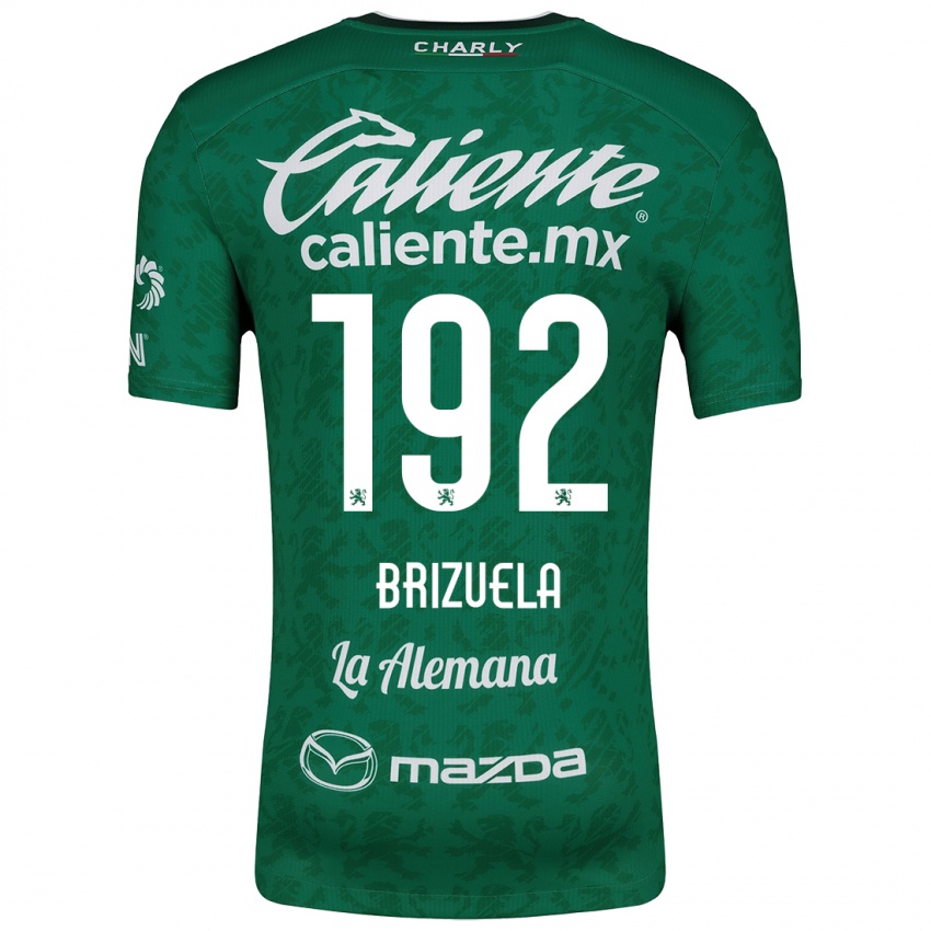 Bambino Maglia Juan Brizuela #192 Verde Bianco Kit Gara Home 2024/25 Maglietta