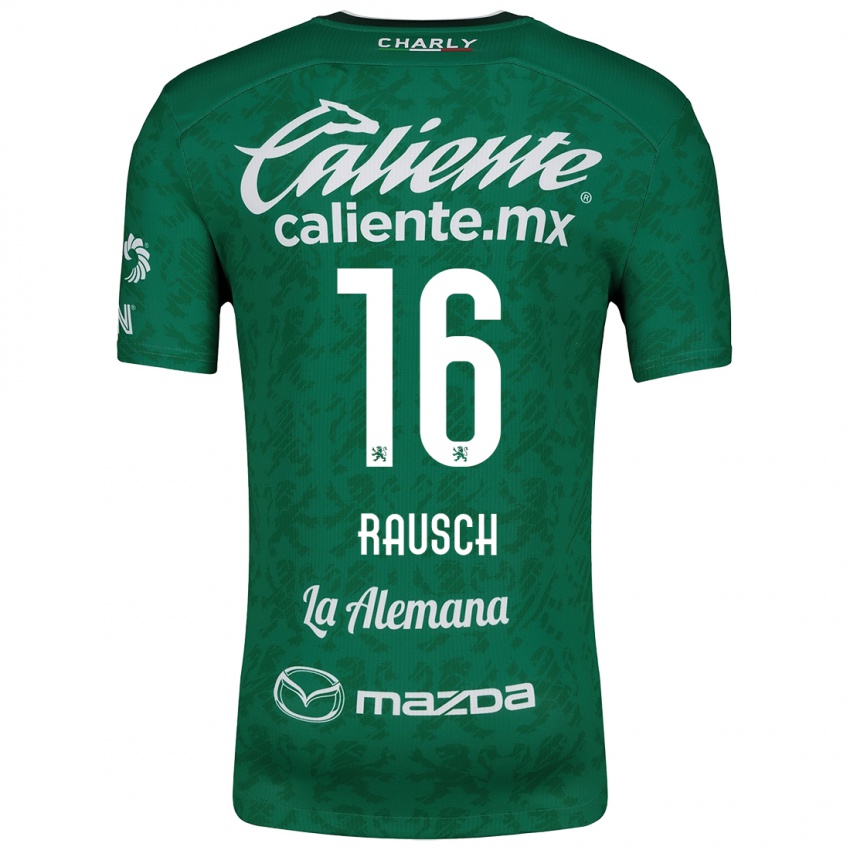 Bambino Maglia Mayalu Rausch #16 Verde Bianco Kit Gara Home 2024/25 Maglietta