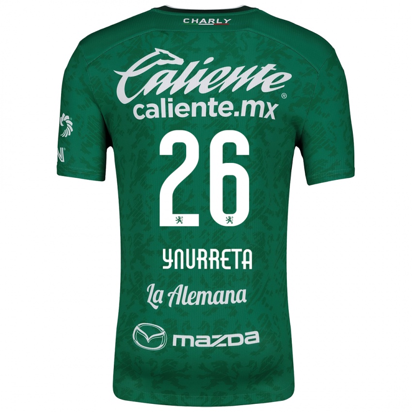 Bambino Maglia Alexandra Hernández Ynurreta #26 Verde Bianco Kit Gara Home 2024/25 Maglietta