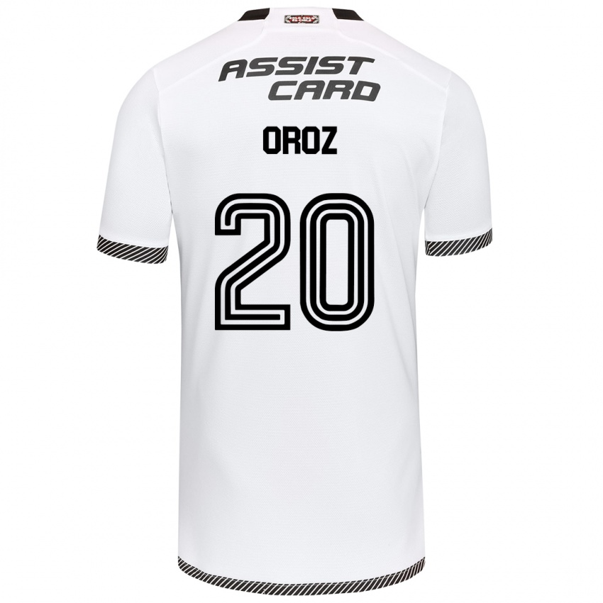 Bambino Maglia Alexander Oroz #20 Bianco Nero Kit Gara Home 2024/25 Maglietta