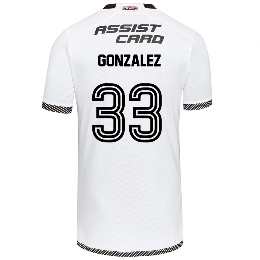 Bambino Maglia Ramiro González #33 Bianco Nero Kit Gara Home 2024/25 Maglietta