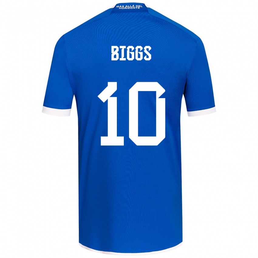 Bambino Maglia Nicole Denise Fajre Biggs #10 Blu Bianco Kit Gara Home 2024/25 Maglietta