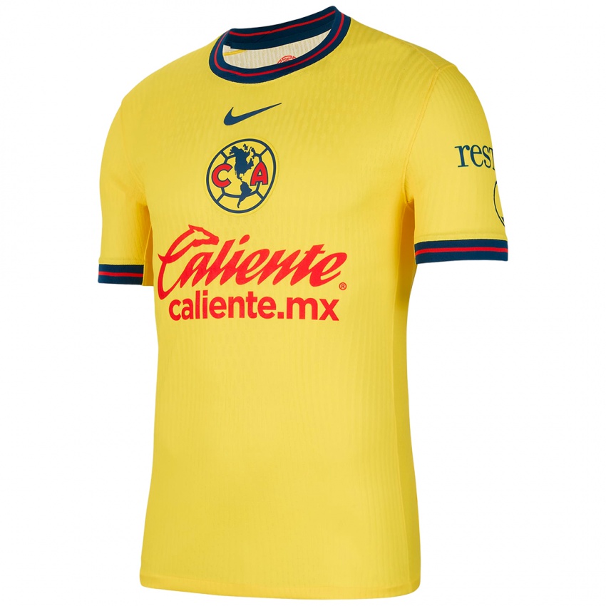 Bambino Maglia Oswaldo Sánchez #308 Giallo Blu Kit Gara Home 2024/25 Maglietta