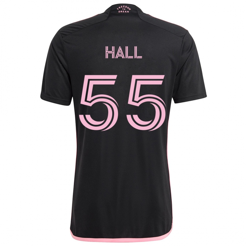 Bambino Maglia Tyler Hall #55 Nero Kit Gara Away 2024/25 Maglietta