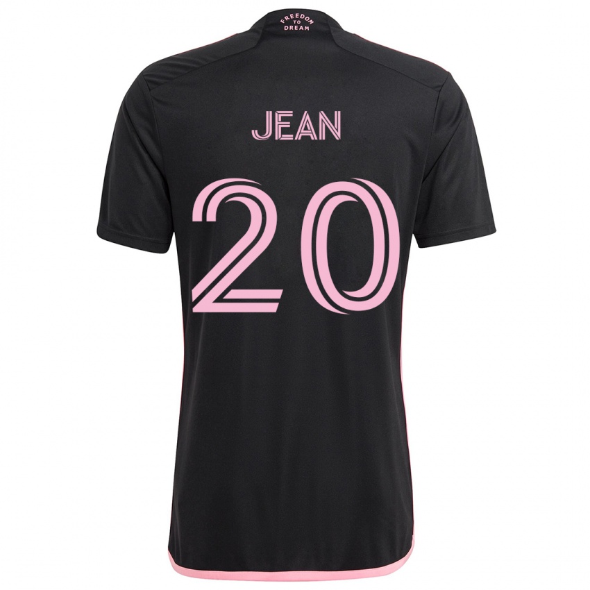 Bambino Maglia Corentin Jean #20 Nero Kit Gara Away 2024/25 Maglietta