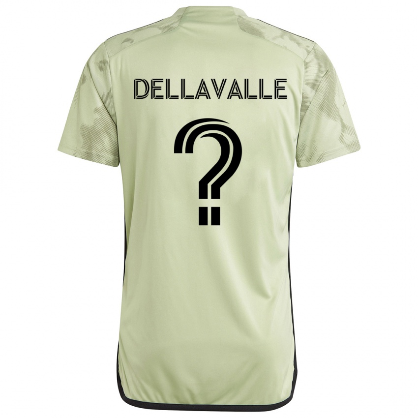 Bambino Maglia Lorenzo Dellavalle #0 Verde Chiaro Kit Gara Away 2024/25 Maglietta