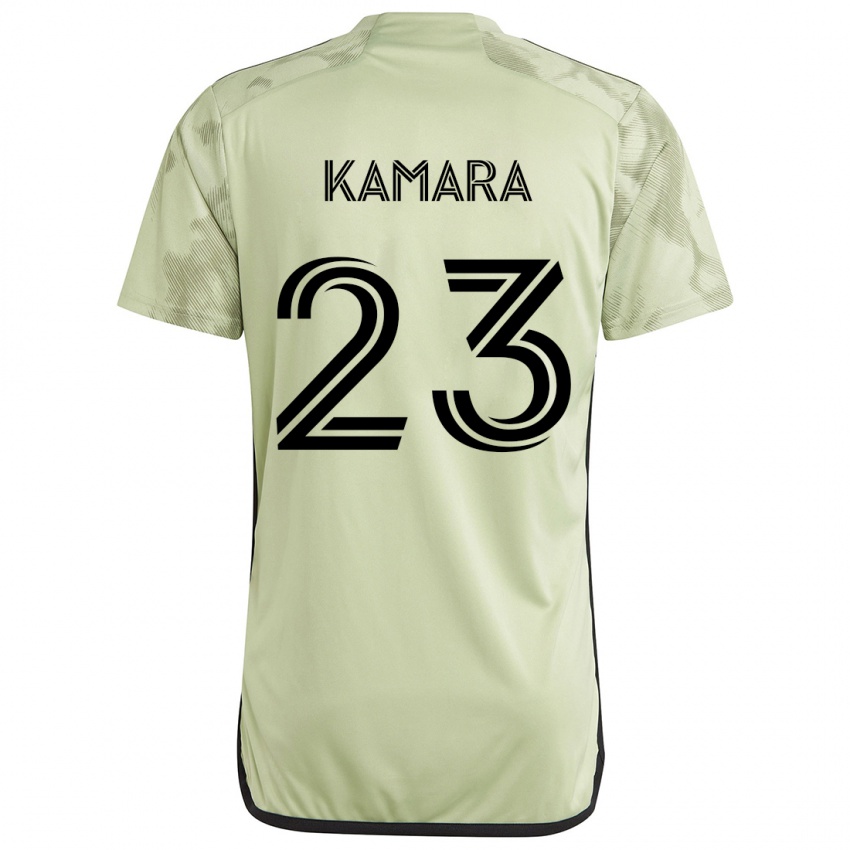 Bambino Maglia Kei Kamara #23 Verde Chiaro Kit Gara Away 2024/25 Maglietta