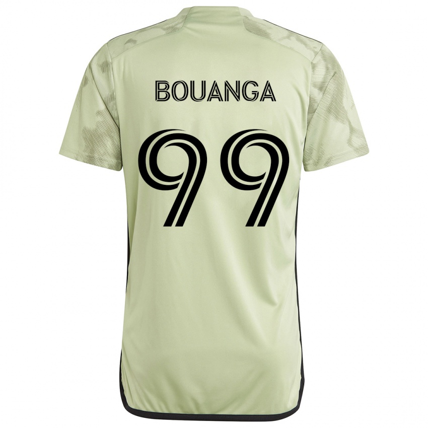 Bambino Maglia Denis Bouanga #99 Verde Chiaro Kit Gara Away 2024/25 Maglietta