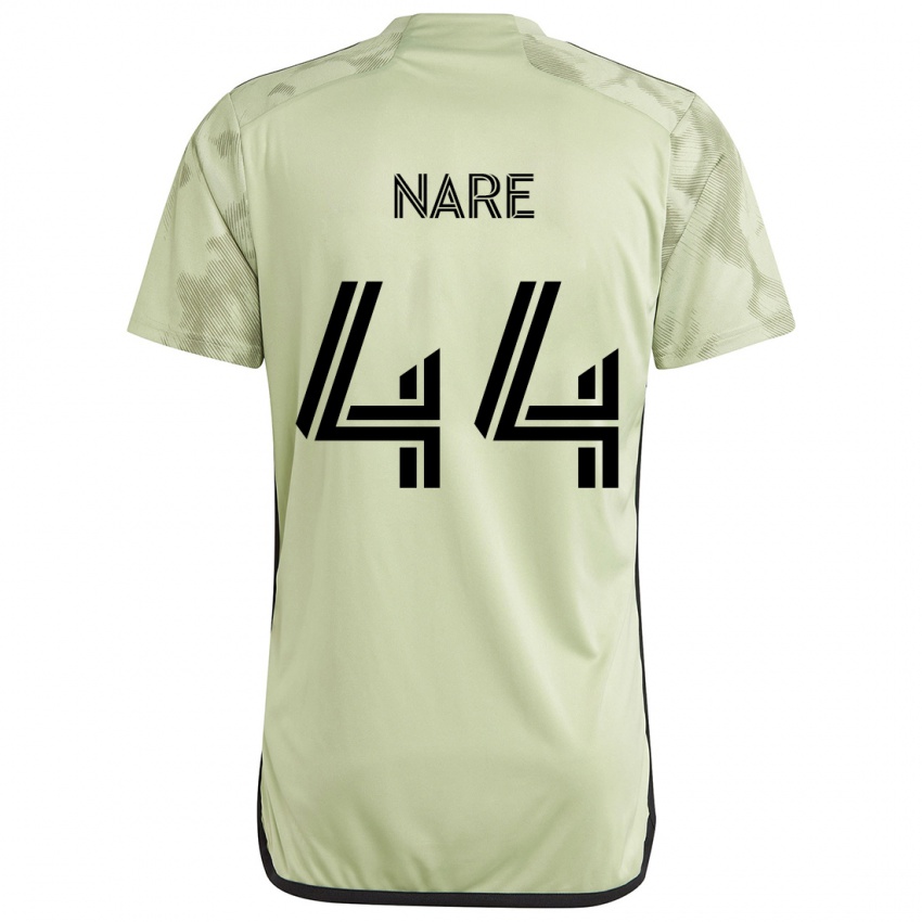 Bambino Maglia Thabo Nare #44 Verde Chiaro Kit Gara Away 2024/25 Maglietta