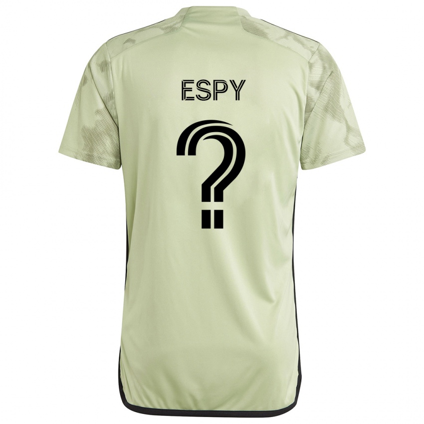 Bambino Maglia Tyson Espy #0 Verde Chiaro Kit Gara Away 2024/25 Maglietta