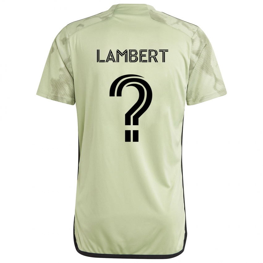 Bambino Maglia Liam Lambert #0 Verde Chiaro Kit Gara Away 2024/25 Maglietta