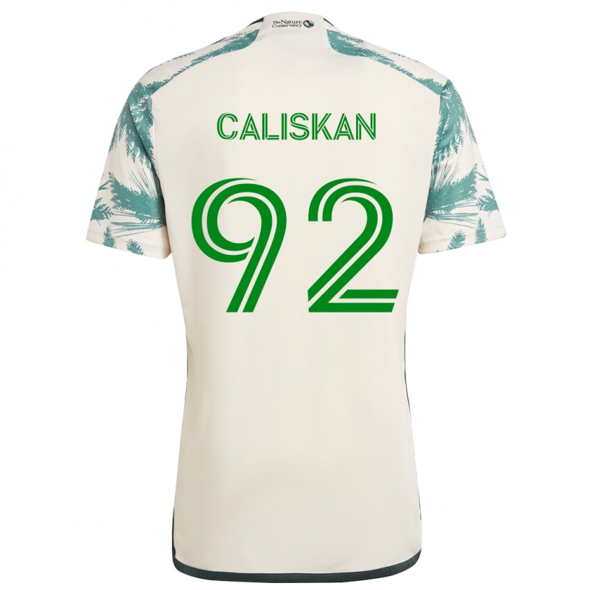 Bambino Maglia Noel Caliskan #92 Marrone Beige Kit Gara Away 2024/25 Maglietta