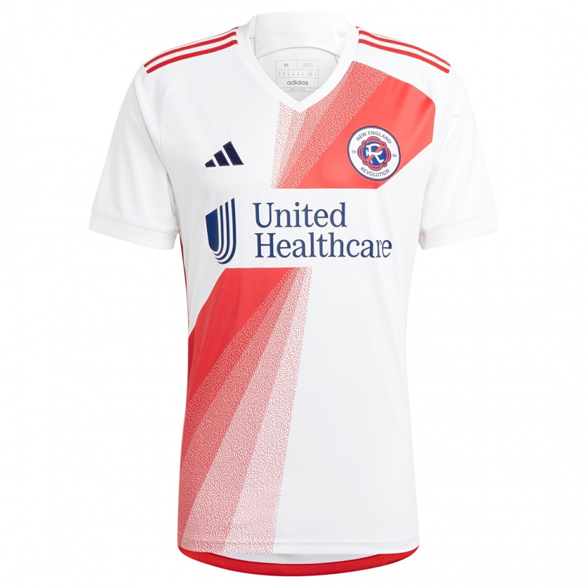 Bambino Maglia Matt Polster #8 Bianco Rosso Kit Gara Away 2024/25 Maglietta