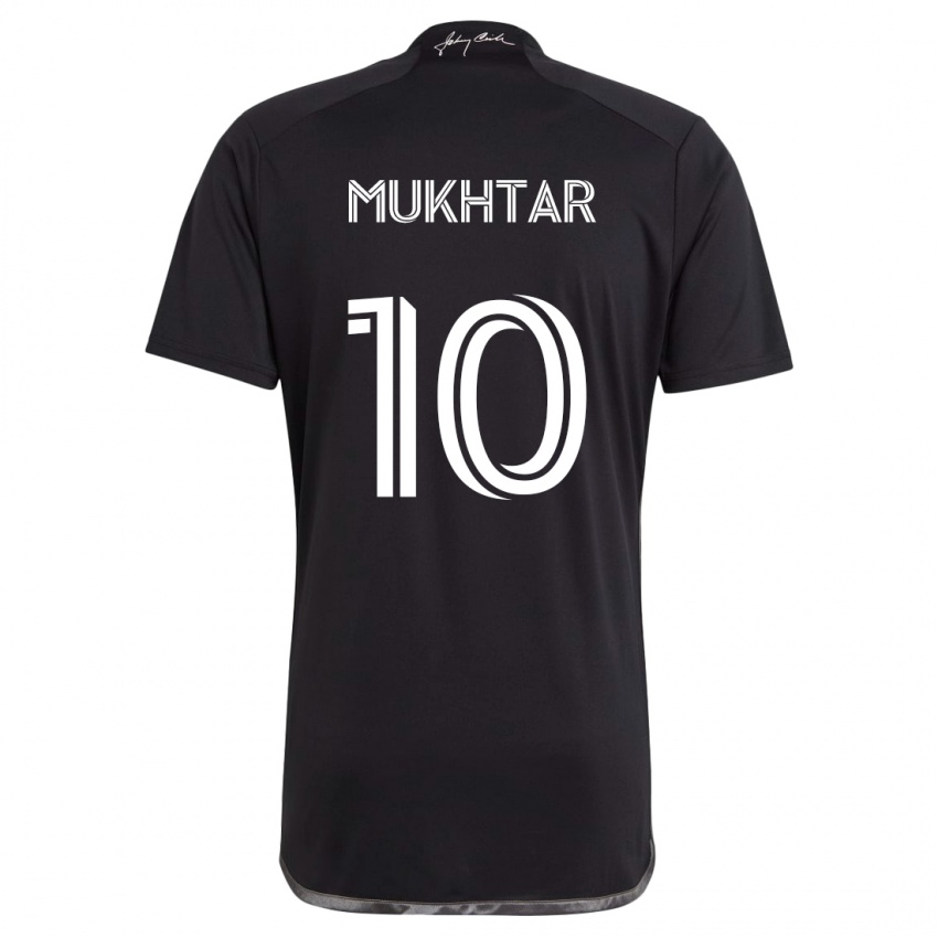 Bambino Maglia Hany Mukhtar #10 Nero Kit Gara Away 2024/25 Maglietta