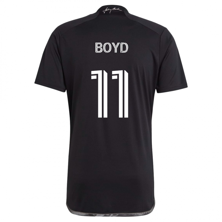 Bambino Maglia Tyler Boyd #11 Nero Kit Gara Away 2024/25 Maglietta