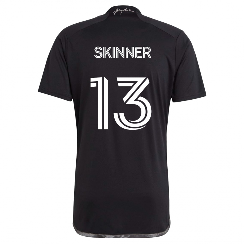 Bambino Maglia Joey Skinner #13 Nero Kit Gara Away 2024/25 Maglietta