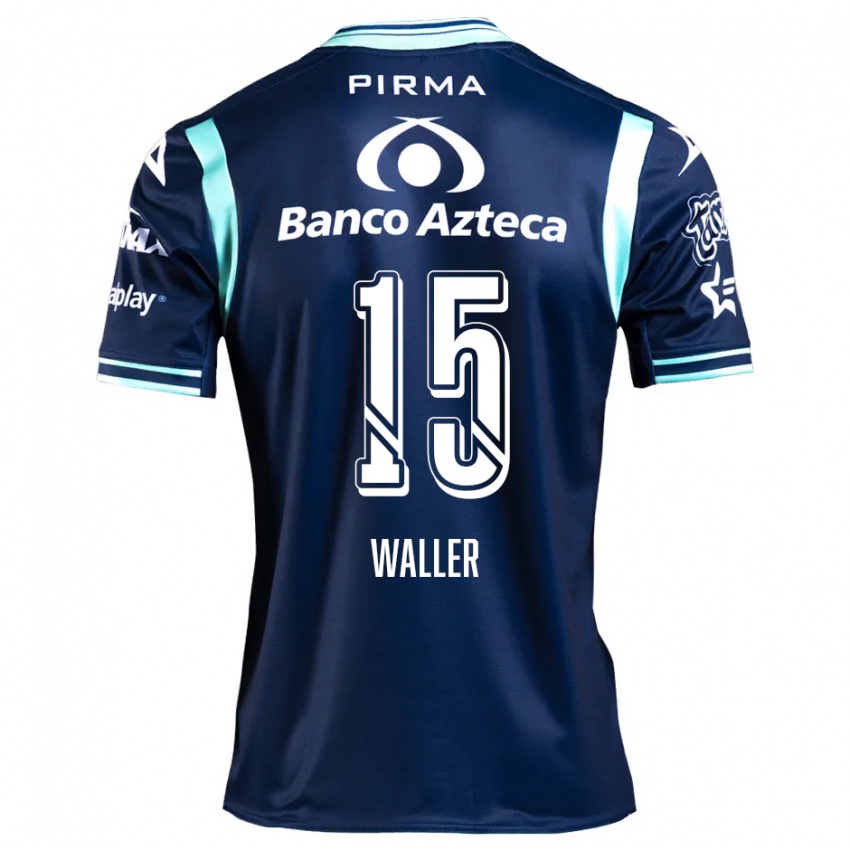 Bambino Maglia Facundo Waller #15 Blu Navy Kit Gara Away 2024/25 Maglietta