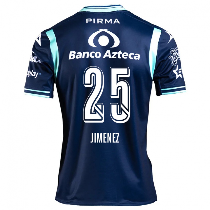 Bambino Maglia Miguel Jiménez #25 Blu Navy Kit Gara Away 2024/25 Maglietta