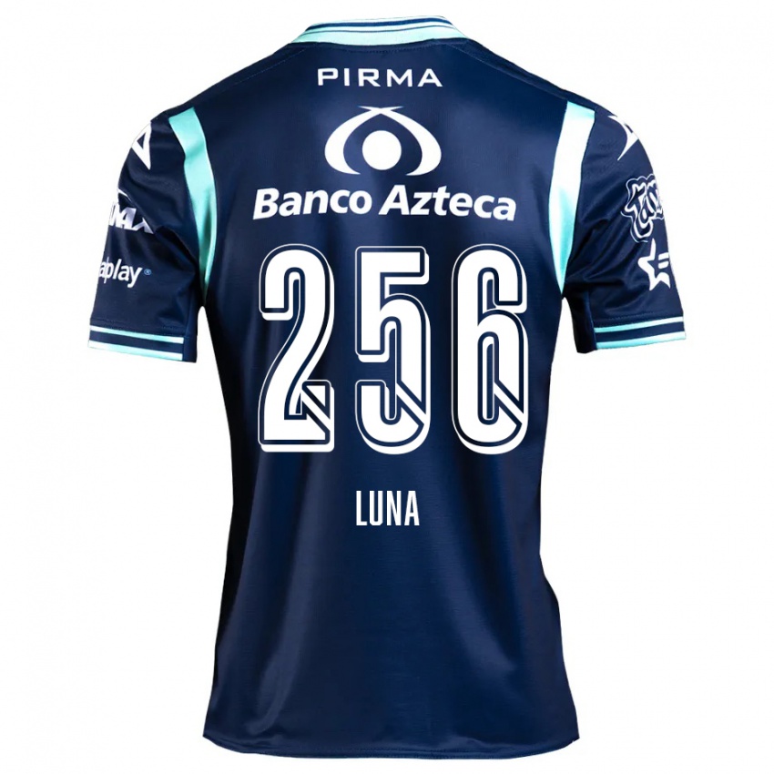 Bambino Maglia Ángel Luna #256 Blu Navy Kit Gara Away 2024/25 Maglietta