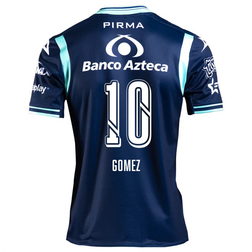 Bambino Maglia Savianna Gómez #10 Blu Navy Kit Gara Away 2024/25 Maglietta