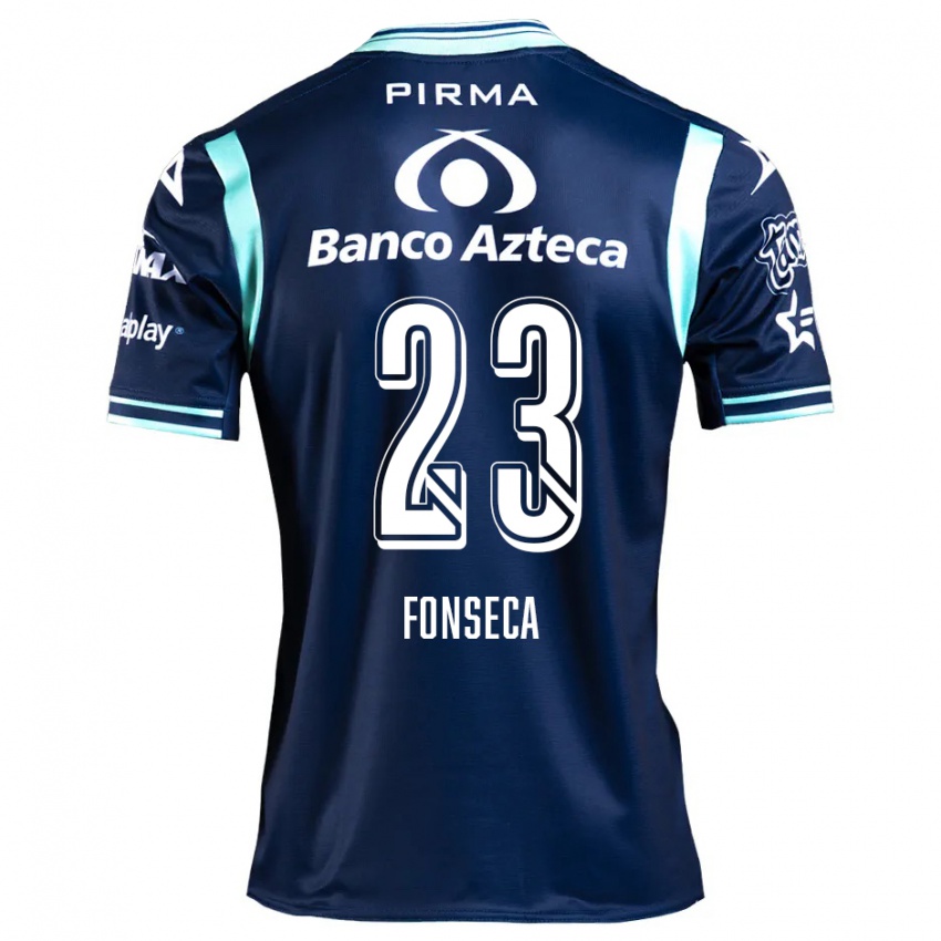 Bambino Maglia Camila Fonseca #23 Blu Navy Kit Gara Away 2024/25 Maglietta