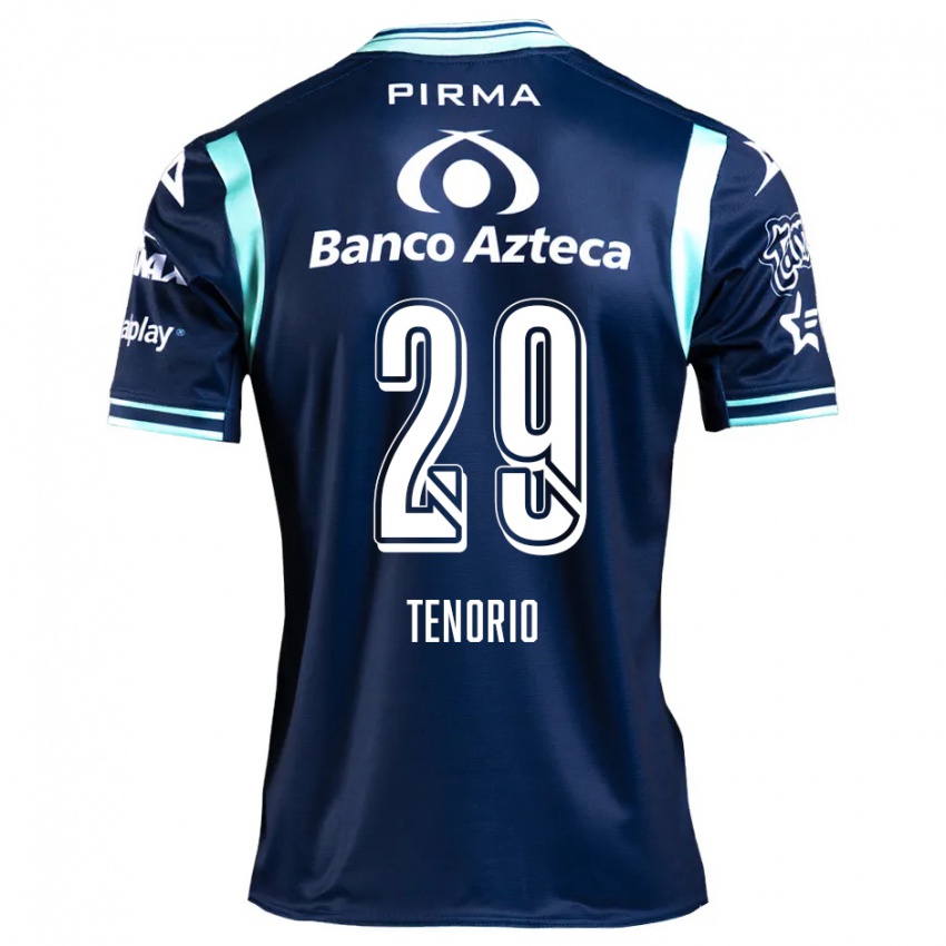 Bambino Maglia Jessica Tenorio #29 Blu Navy Kit Gara Away 2024/25 Maglietta