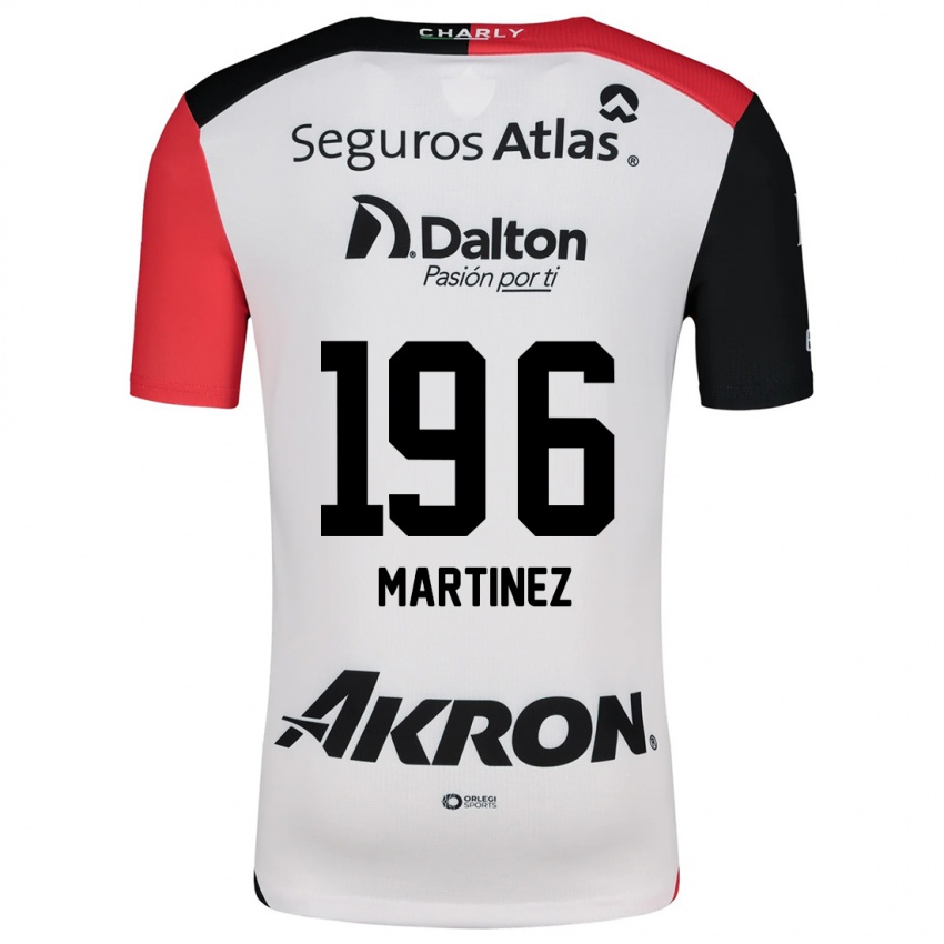 Bambino Maglia Rafael Martínez #196 Bianco Rosso Nero Kit Gara Away 2024/25 Maglietta