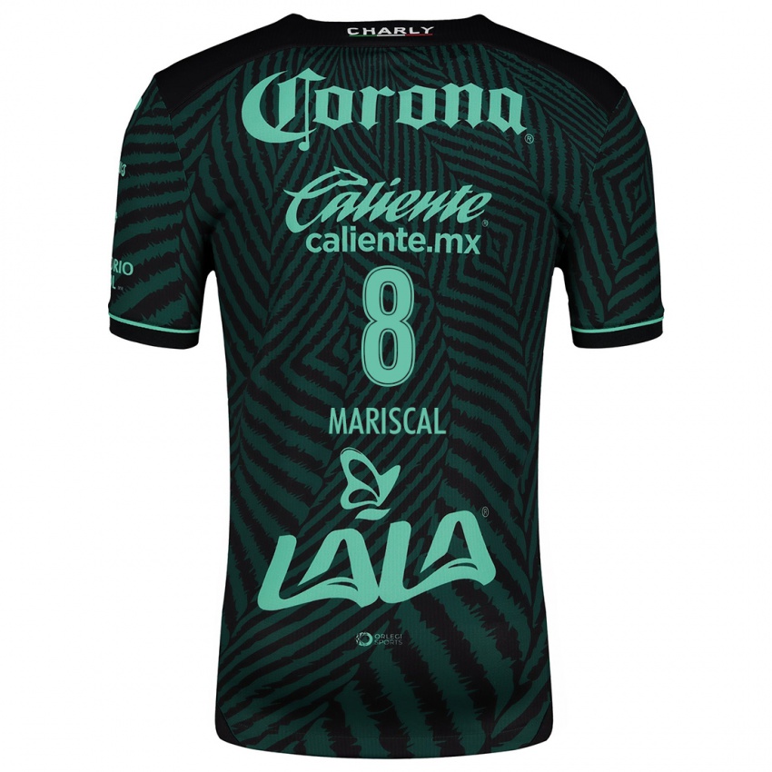 Bambino Maglia Salvador Mariscal #8 Nero Verde Kit Gara Away 2024/25 Maglietta