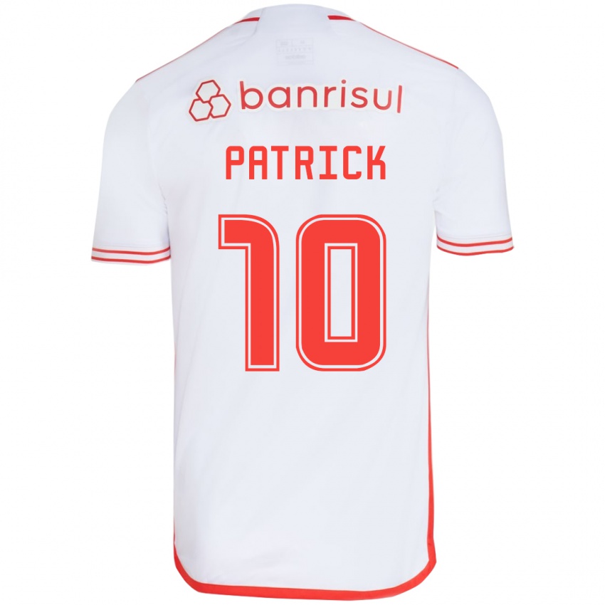 Bambino Maglia Alan Patrick #10 Bianco Rosso Kit Gara Away 2024/25 Maglietta