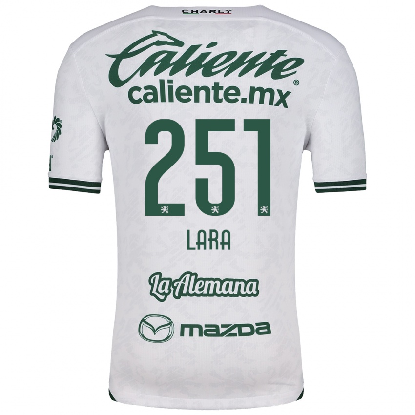 Bambino Maglia Tristán Lara #251 Bianco Verde Kit Gara Away 2024/25 Maglietta