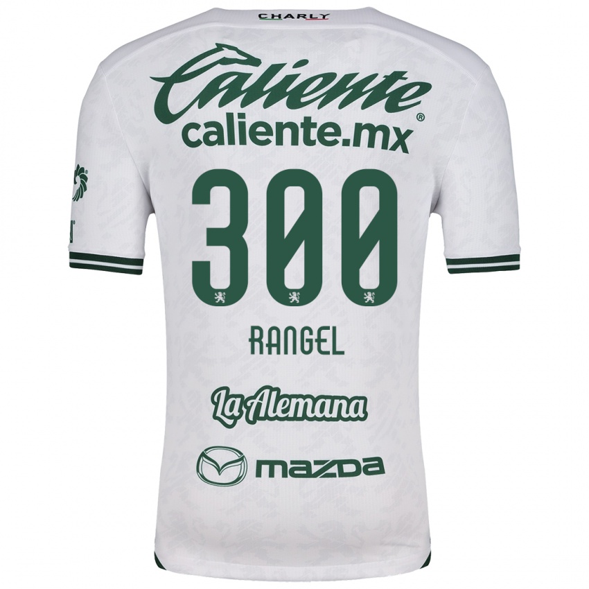 Bambino Maglia Luis Rangel #300 Bianco Verde Kit Gara Away 2024/25 Maglietta