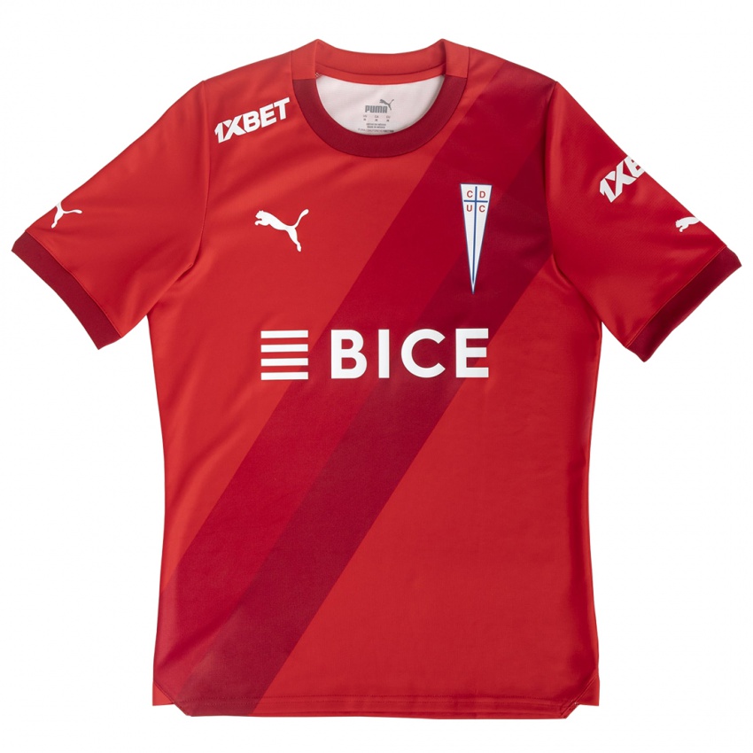 Bambino Maglia Vicente Moreira #0 Rosso Bianco Kit Gara Away 2024/25 Maglietta